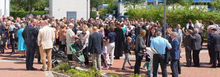 Gespräch nach dem Gottesdienst