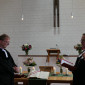 Pfarrer Klaus Göldner und Dekan Jörg Breu