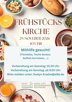 Frühstücckskirche am 1. Advent