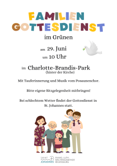 Gottesdienst für Große und Kleine