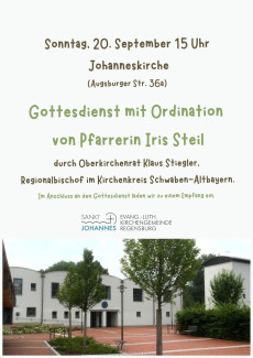 Gottesdienst mit Ordination