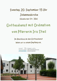 Gottesdienst mit Ordination