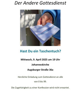 Hast Du ein Taschentuch?