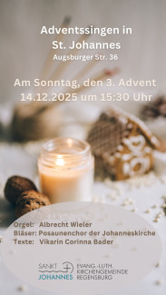 Adventssingen in St. Johannes