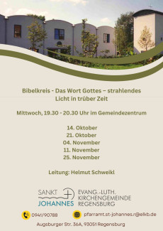 Bibelkreis ab Oktober 2026