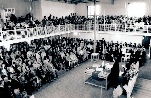 Eröffnung der neuen Johanneskirche 1993